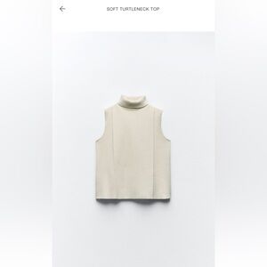 Zara Women’s medium Soft Turtleneck Top